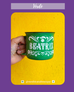 taza verde