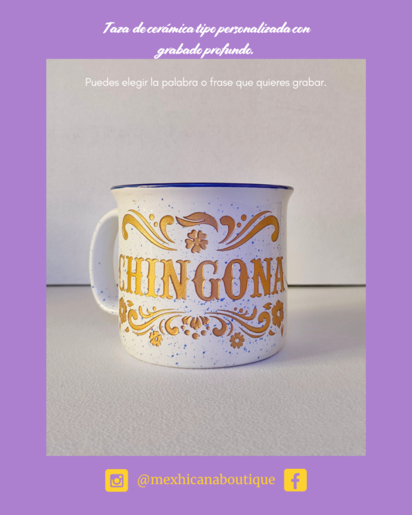 taza personalizada