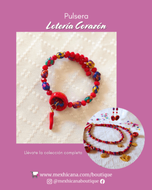 pulsera lotería corazón